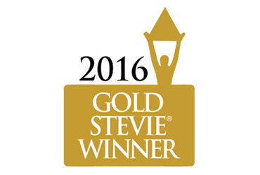 Award 2016 Stevie Gold